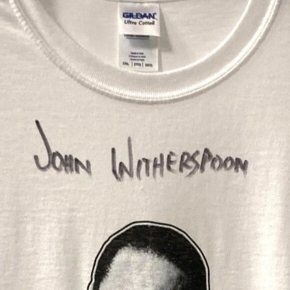 Vintage John Witherspoon Autographed BANG! Retro T-Shirt 2XL - Picture 3 of 4